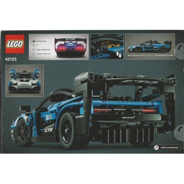 LEGO TECHNIC 42123 MCLAREN SENNA GTR