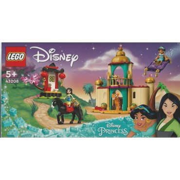 LEGO DISNEY PRINCESS 43208 L'AVVENTURA DI JASMINE E MULAN