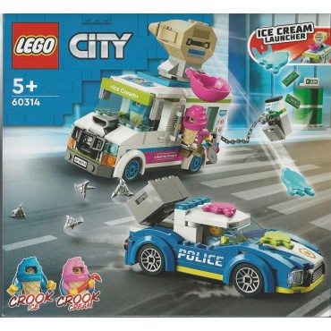 LEGO CITY 60314 ICE CREAM TRUCK POLICE CHASE