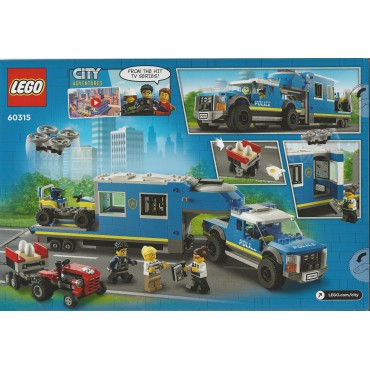 LEGO CITY 60315 POLICE MOBILE COMMAND TRUCK