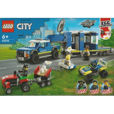 LEGO CITY 60315 CAMION CENTRO DI COMANDO DELLA POLIZIA