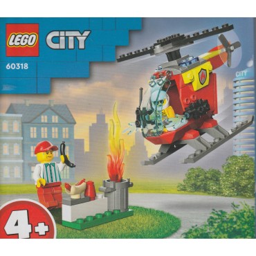 LEGO CITY 60318 ELICOTTERO ANTINCENDIO