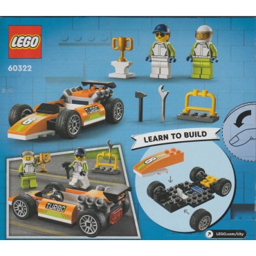 LEGO CITY 60322 AUTO DA CORSA