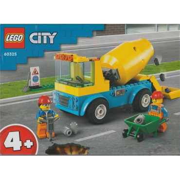 LEGO CITY 60325 CEMENT MIXER TRUCK