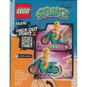 LEGO CITY STUNTZ 60310 CHICKEN STUNT BIKE