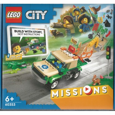 LEGO CITY MISSIONS 60353 WILD ANIMAL RESCUE MISSIONS