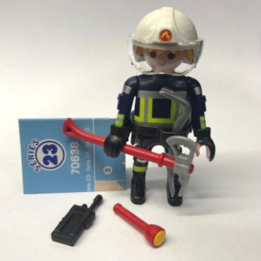 PLAYMOBIL FI?URES 70638 SERIE 23 03 FIREFIGHTER