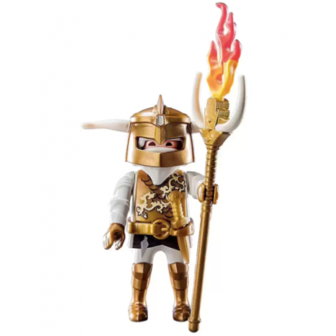 PLAYMOBIL FI?URES 70638 SERIE 23 06 MEDIEVAL KNIGHT WITH TORCH