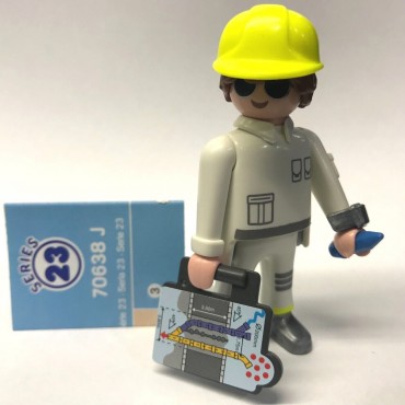 PLAYMOBIL FI?URES 70638 SERIE 23 07 ENGINEER