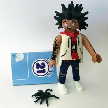 PLAYMOBIL FI?URES 70732 SERIE 21 01 SPIDER SCARED BOY