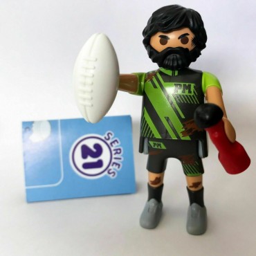 PLAYMOBIL FI?URES 70732 SERIE 21 07 RUGBY PLAYER