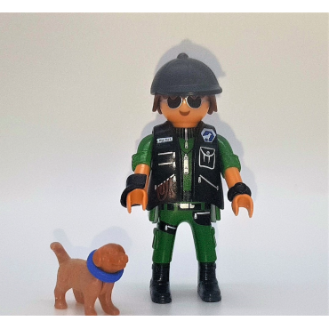 PLAYMOBIL FI?URES 70732 SERIE 21 08 DOG TRAINER