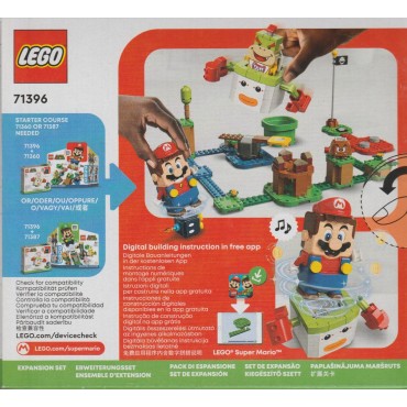 LEGO SUPER MARIO 71396  BOWSER JR .'S CLOWN CAR EXPANSION SET