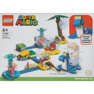 LEGO SUPER MARIO 71398 DORRIE'S BEACHFRONT  EXPANSION SET