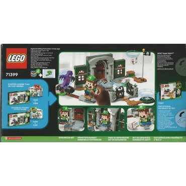 LEGO SUPER MARIO 71399  LUIGI'S MANSION ENTRYWAY EXPANSION SET