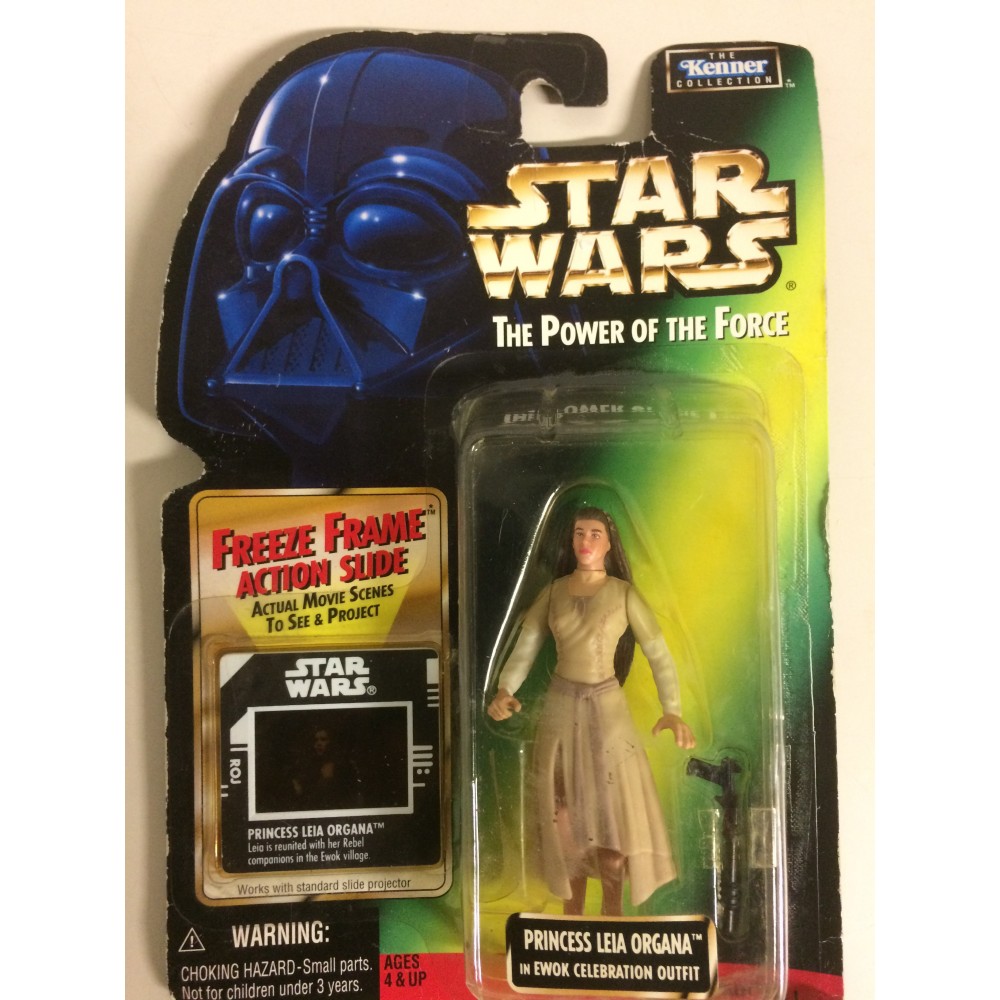 STAR WARS ACTION FIGURE  3.75 " - 9 cm  PRINCESS LEIA ORGANA IN EWOK CELEBRATION OUTFIT  Hasbro 69714