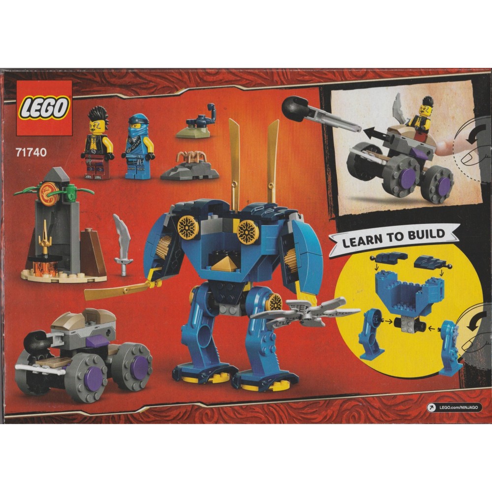 LEGO NINJAGO 71740 JAY S ELECTRO MECH DI
