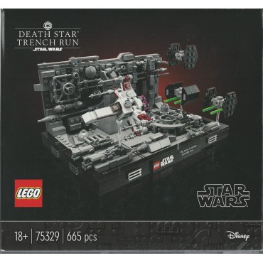 LEGO STAR WARS 75329 DEATH STAR TRENCH RUN DIORAMA