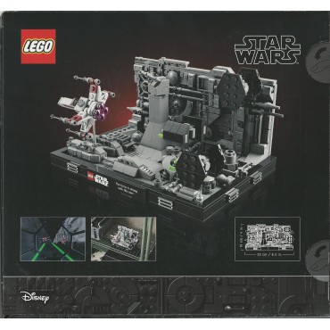 LEGO STAR WARS 75329 DIORAMA : IL VOLO SULLA TRINCEA DELLA MORTE NERA