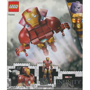 LEGO MARVEL SUPER HEROES 76206 IRON MAN FIGURE