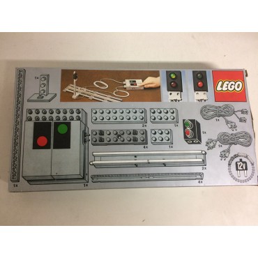 LEGO vintage train set 7860 REMOTE CONTROLLED SIGNAL 12V