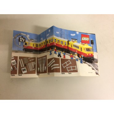 LEGO vintage train set 7860 REMOTE CONTROLLED SIGNAL 12V