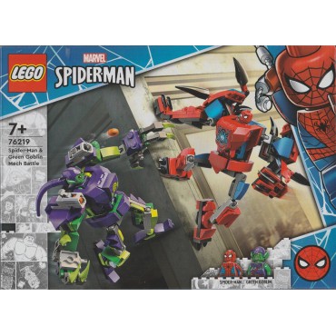 LEGO MARVEL SUPER HEROES 76219 SPIDER MAN & GREEN GOBLIN MECH BATTLE