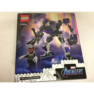 LEGO MARVEL SUPER HEROES 76204 damaged box BLACK PANTHER MECH ARMOR