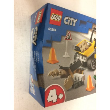 LEGO CITY 60284 damaged box ROADWORK TRUCK