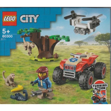 LEGO CITY 60300 damaged box WILDLIFE RESCUE ATV