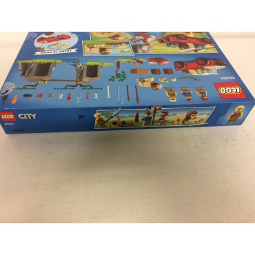 LEGO CITY 60301 scatola danneggiata FUORISTRADA DI SOCCORSO ANIMALE
