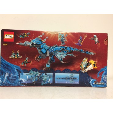 LEGO NINJAGO 71754 scatola danneggiata IL DRAGONE DELL'ACQUA