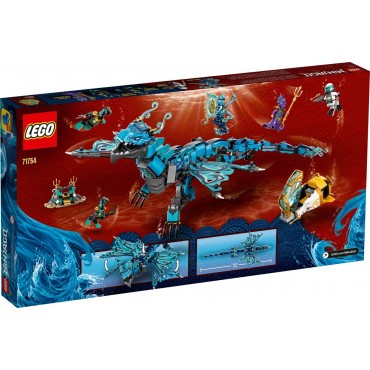 LEGO NINJAGO 71754 damaged box WATER DRAGON