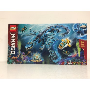 LEGO NINJAGO 71754 scatola danneggiata IL DRAGONE DELL'ACQUA