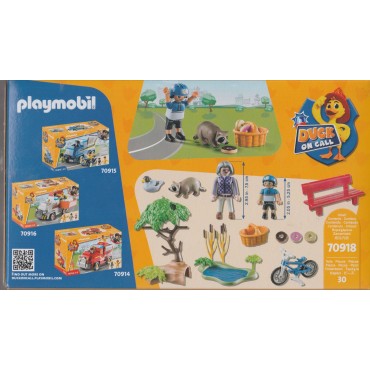 PLAYMOBIL DUCK ON CALL 70918 POLIZIA IN AZIONE CACCIA AL LADRO