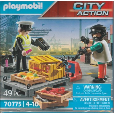 PLAYMOBIL CITY ACTION 70775 CONTROLLO MERCI