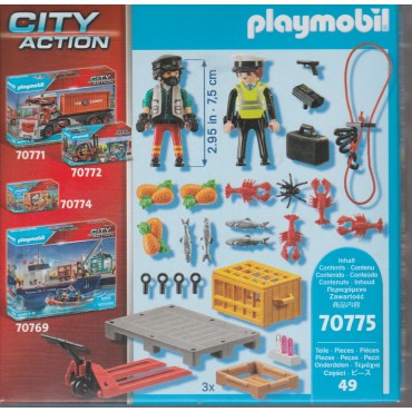 PLAYMOBIL CITY ACTION 70775 CUSTOMS CHECK