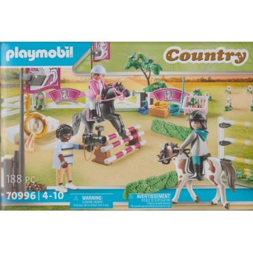 PLAYMOBIL COUNTRY 70996 HORSE RIDING TOURNAMENT