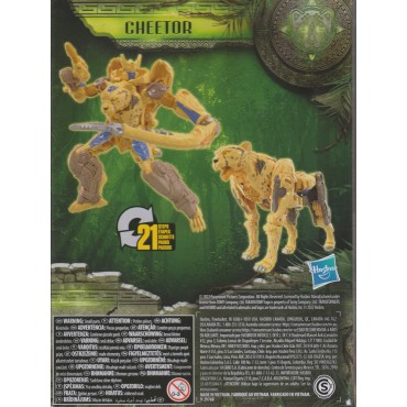 TRANSFORMERS ACTION FIGURE 5.5 " - 15 cm CHEETOR  HASBRO F5493 RISE OF THE BEASTS