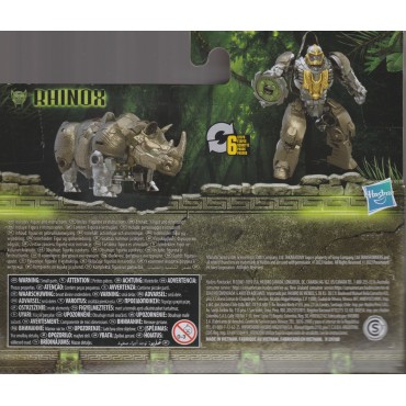 TRANSFORMERS ACTION FIGURE 4 " - 10 cm RHINOX  HASBRO F4606 RISE OF THE BEASTS