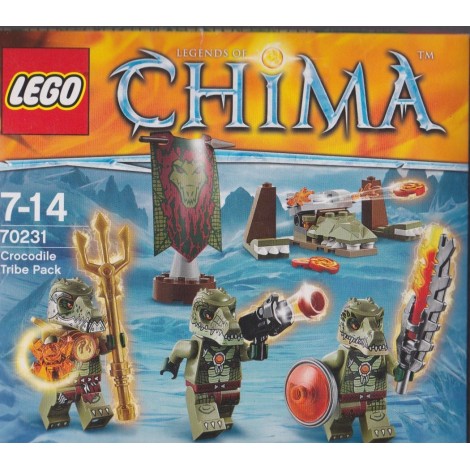 LEGO CHIMA 70231 LA TRIBU' DEI COCCODRILLI