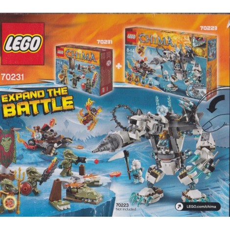 LEGO CHIMA 70231 CROCODILE TRIBE PACK