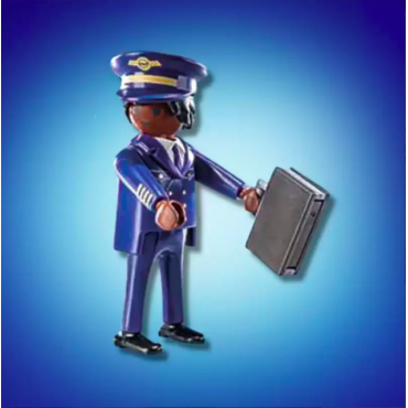 PLAYMOBIL FI?URES 70939 SERIE 24 12 AIRPLANE PILOT