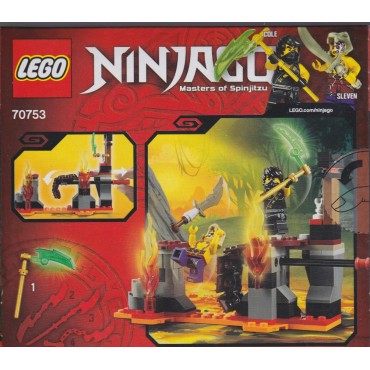 LEGO NINJAGO 70753 CASCATE DI LAVA