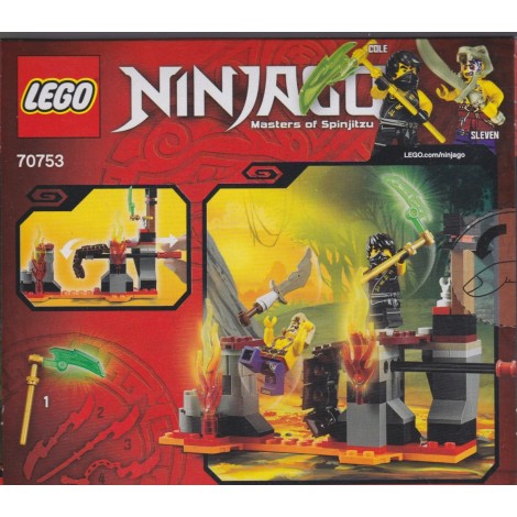 LEGO NINJAGO 70753 CASCATE DI LAVA