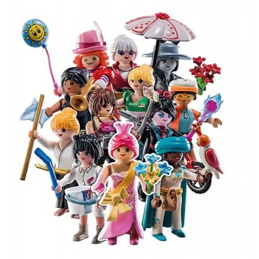 PLAYMOBIL FI?URES 70940 SERIE 24 11 COSPLAY FAN WITH PARASOL