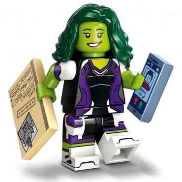 LEGO MARVEL STUDIOS MINIFIGURE 71039 05 SHE HULK  SERIE 2