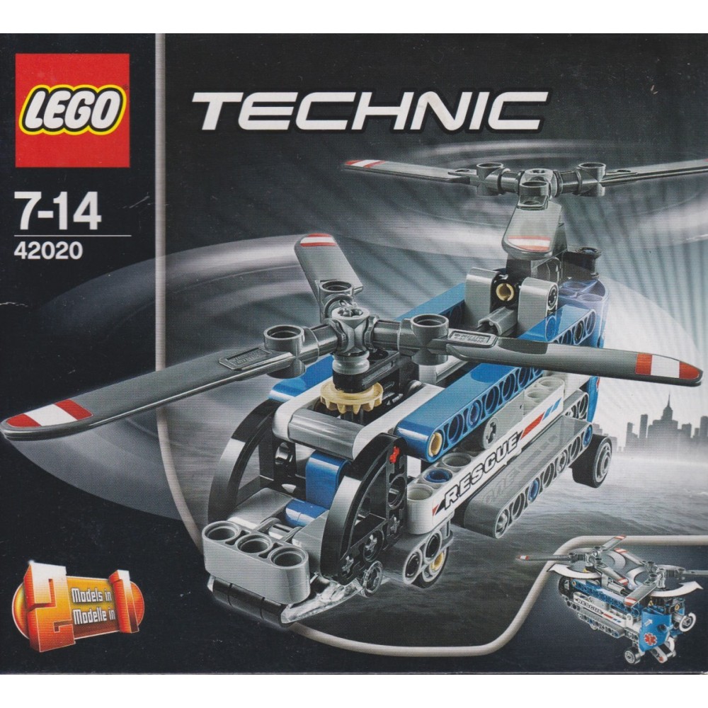LEGO TECHNIC 42020 TWIN-ROTOR HELICOPTER