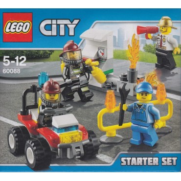 LEGO CITY 60088 STARTER SET DEI POMPIERI