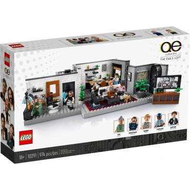 LEGO ICONS - CREATOR 10291 QUEER EYE IL LOFT DEI FAB FIVE